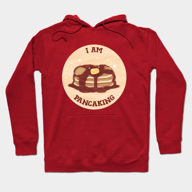 pancake! on the table (i am panicking!!!) Hoodie by jhoyfullycrafted